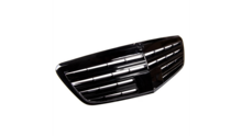 Glanzend zwarte grill passend voor Mercedes S-Klasse W221 facelift model 2009 - 2013 