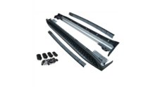 Treeplanken glanzend zwart passend voor Mercedes ML W164 model 2005 - 2012