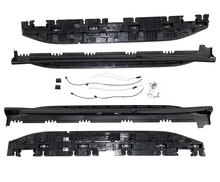 Treeplanken glanzend zwart passend voor Mercedes GLE V167 model vanaf 2018