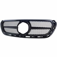 Glanzend zwarte grill passend voor Mercedes X-Klasse W470 model 2017 - 2020