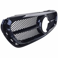 Glanzend zwarte grill passend voor Mercedes X-Klasse W470 model 2017 - 2020