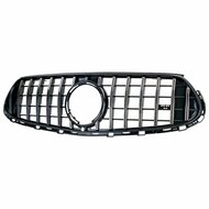 Glanzend zwarte grill met chromen accenten passend voor Mercedes GLC X254 en C254 model vanaf 2022