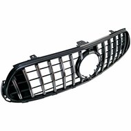 Glanzend zwarte grill met chromen accenten passend voor Mercedes GLC X254 en C254 model vanaf 2022