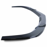 Glanzend zwarte frontspoiler passend voor Mercedes C-Klasse W204, S204, C204 model 2007 - 2015 