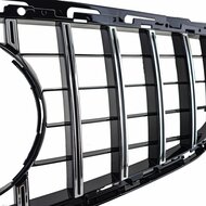 Glanzend zwarte grill met chromen accenten passend voor Mercedes E-Klasse W212 en S212 facelift model 2013 - 2016
