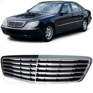 Chromen grille passend voor Mercedes S-Klasse W220 model 1998 - 2002