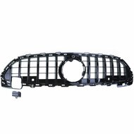 Glanzend zwarte gril passend voor Mercedes C-Klasse W206 en S206 model vanaf 2021 met AMG-line voorbumper