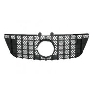Glanzend zwarte grille passend voor Mercedes M-Klasse W164 facelift model 2009 - 2011