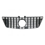Glanzend zwarte grille passend voor Mercedes M-Klasse W164 facelift model 2009 - 2011
