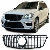 Glanzend zwarte grill passend voor Mercedes GL X166 model 07/2012-11/2015 Glanzend zwarte grill passend voor Mercedes GL X166 model 07/2012-11/2015