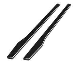 Sideskirt aanzets glanzend zwart passend voor Mercedes C-Klasse W205 model 2015 - 2021