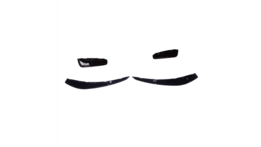 Canard glanzend zwart passend voor Mercedes A-Klasse W176 model 2013 - 2016 