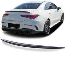 Kofferspoiler glanzend zwart passend voor Mercedes CLA 118 Kofferspoiler glanzend zwart passend voor Mercedes CLA 118