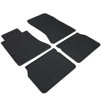 Rubberen matten passend voor Mercedes E-Klasse W124 model 1984 - 1997