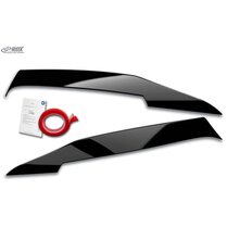 Glanzend zwarte booskijkers passend voor Mercedes C-Klasse W205, S205, A205 en C205 model 2014 - 2021