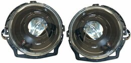 Helder/zwarte koplampen passend voor Mercedes G-klasse W463 model 1989 - 2006