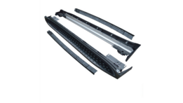 Treeplanken glanzend zwart passend voor Mercedes ML W164 model 2005 - 2012