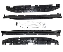 Treeplanken glanzend zwart passend voor Mercedes GLE V167 model vanaf 2018