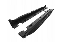 Treeplanken glanzend zwart passend voor Mercedes GLC X254 en C254 model vanaf 2022