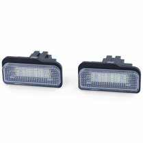 LED kentekenverlichting passend voor Mercedes C-Klasse W203 sedan model 2000 - 2007