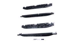 Treeplanken glanzend zwart passend voor Mercedes GLE V167 model vanaf 2018